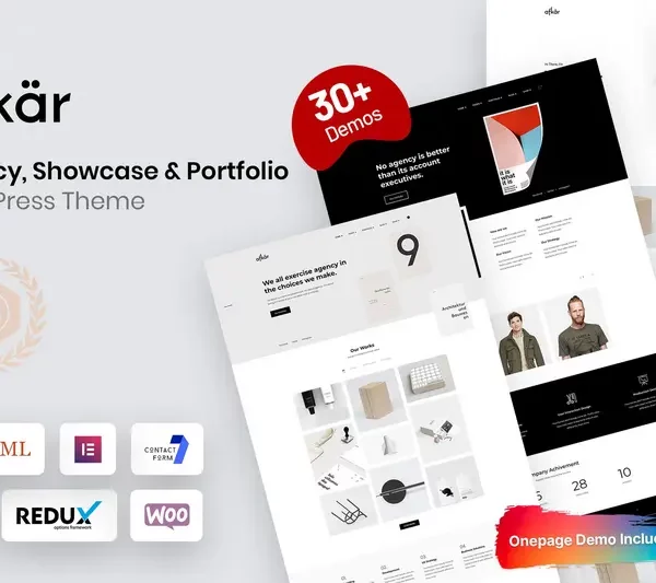 Mua Afkar - Creative Portfolio WordPress Theme giá rẻ