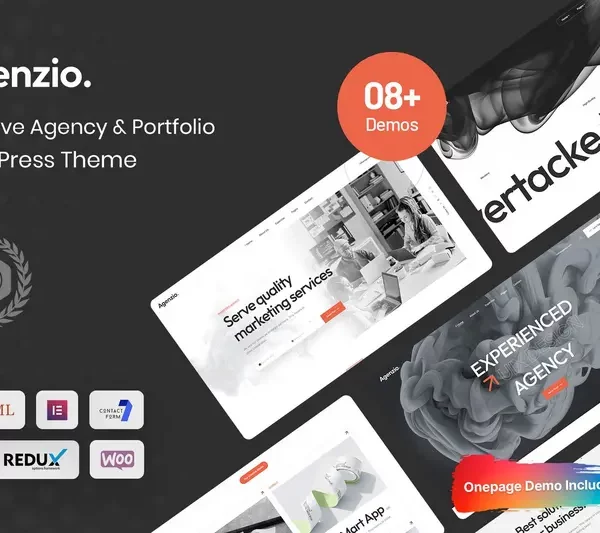 Mua Agenzio - Creative Agency & Portfolio Theme giá rẻ