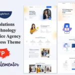 Mua Agiletech -IT Solutions Service Wordpress Theme giá rẻ