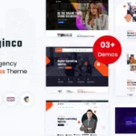 Mua Aginco - Digital Agency WordPress Theme giá rẻ