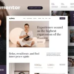 Mua Ajna - Sound Healing & Music Therapy Elementor Pro Template Kit giá rẻ