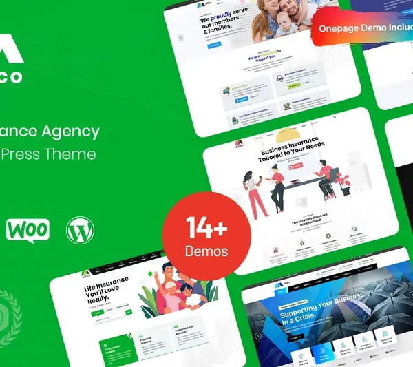 Mua Alico - Insurance WordPress Theme giá rẻ