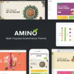 Mua Amino - Organic & Food WordPress Theme giá rẻ