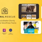 Mua Animal Rescue - Shelter Charity WordPress Theme giá rẻ