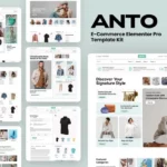 Mua Anto - E-Commerce Elementor Pro Template Kit giá rẻ