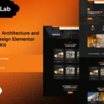 Mua ArchLab - Architecture & Interior Design Elementor Pro Template Kit giá rẻ