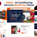 Mua Arkdin - Air Conditioning Services WordPress Theme giá rẻ