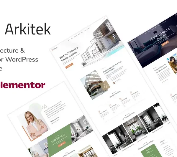 Mua Arkitek - Architecture & Interior WordPress Theme giá rẻ