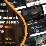 Mua Arktec - Architecture & Interior WordPress Theme giá rẻ