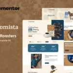 Mua Aromista - Coffee Roasters Elementor Template Kit giá rẻ