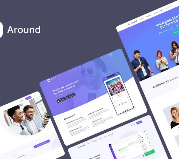 Mua Around - Multipurpose Business WordPress Theme giá rẻ