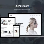 Mua Artrium - Creative Agency & Web Studio WP Theme giá rẻ