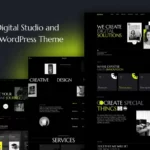 Mua Auxa - Digital Studio and Agency WordPress Theme giá rẻ