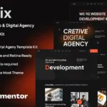 Mua Avix - Web and Digital Agency Template Kit giá rẻ