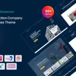 Mua Axial – Construction Company WordPress Theme giá rẻ