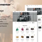 Mua Bagage - Woocommerce Bag Store Elementor Pro Template Kit giá rẻ