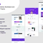 Mua Banca - Banking, Business Loan WordPress Theme giá rẻ