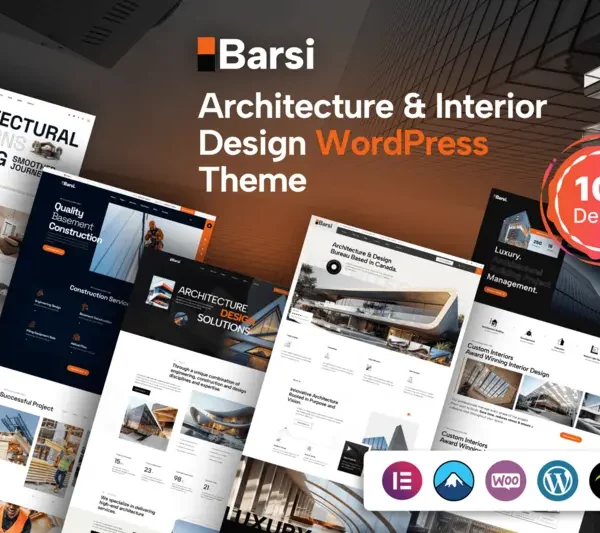 Mua Barsi - Architecture & Interior WordPress Theme giá rẻ