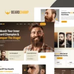 Mua BeardChamp - Beard & Mustache Competition Elementor Template Kit giá rẻ