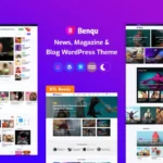Mua Benqu - News Magazine WordPress Theme giá rẻ