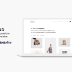 Mua Bernd - Minimal WordPress Portfolio Theme giá rẻ