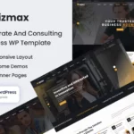 Mua Bizmax - Corporate Business WordPress Theme giá rẻ
