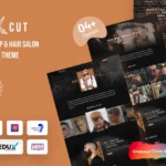 Mua Blaxcut - Barbershop & Hair Salon WordPress Theme giá rẻ
