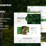 Mua Bloomly - Landscape & Gardening Service Elementor Pro Template Kit giá rẻ