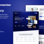 Mua Blucorp – Corporate Business Elementor Template Kit giá rẻ