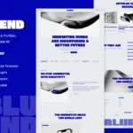 Mua Bluend - Creative Agency & Portfolio Elementor Template Kit giá rẻ