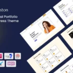 Mua Boston - Personal Portfolio WordPress Theme giá rẻ