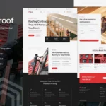 Mua Broof - Roofing Services Elementor Template Kit giá rẻ