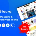 Mua Btourq - WordPress News Magazine Theme giá rẻ