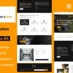 Mua Builders Land - Construction & Building Elementor Template Kit giá rẻ