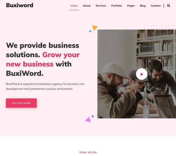 Mua Buxiword - Digital Agency WordPress Theme giá rẻ
