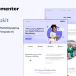 Mua Buzkit - Influencer Marketing Agency Elementor Template Kit giá rẻ