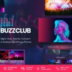 Mua Buzz Club - Night Club, DJ & Music WordPress Theme giá rẻ