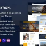 Mua Byron | Construction and Engineering WP Theme giá rẻ