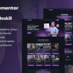 Mua ByteSkill - IT Online Course & Education Elementor Pro Template Kit giá rẻ