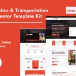 Mua CargoAlfa - Logistics & Transportation Services Elementor Pro Template Kit giá rẻ