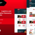 Mua Cargopro - Logistics & Transportation Elementor Pro Template Kit giá rẻ