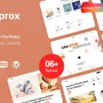 Mua Ceprox - Creative Portfolio WordPress Theme giá rẻ