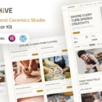 Mua ClayHive - Pottery & Ceramics Studio Elementor Kit giá rẻ