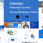 Mua Clentac - Cleaning Services WordPress Theme giá rẻ