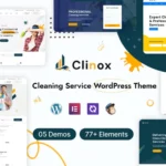 Mua Clinox - Cleaning Services WordPress Theme giá rẻ