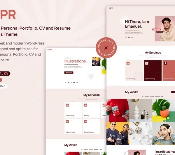 Mua Copr - One Page WordPress Theme giá rẻ