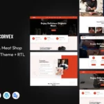 Mua Corvex - Butcher & Meat Shop WordPress Theme giá rẻ