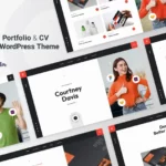 Mua Courtney - Personal Portfolio WordPress Theme giá rẻ