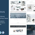 Mua Cretox - Multipurpose Portfolio WordPress Theme giá rẻ