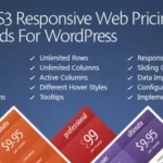 Mua CSS3 Compare Pricing Tables for WordPress giá rẻ